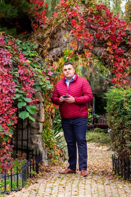 Stylizacje dla puszystych mężczyzn