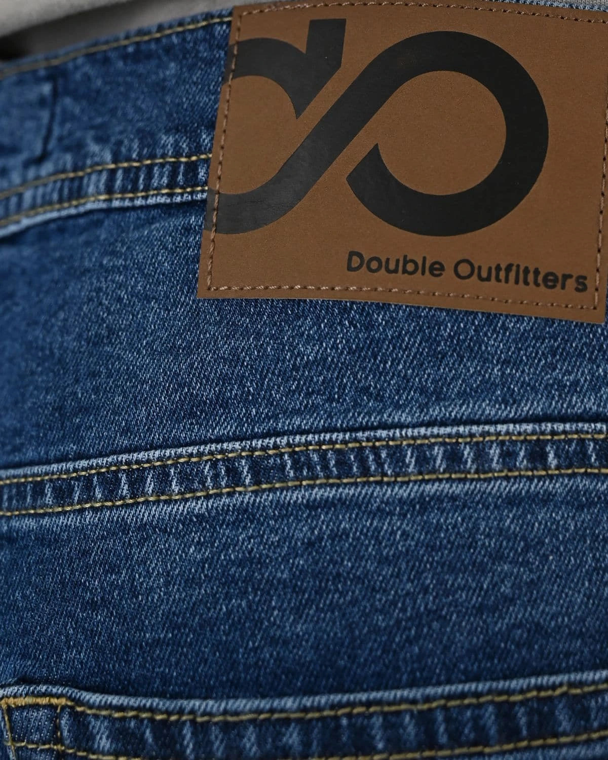 Velké pánské džínové kraťasy Double Urban Outfitters MJS-7072 tmavě modré