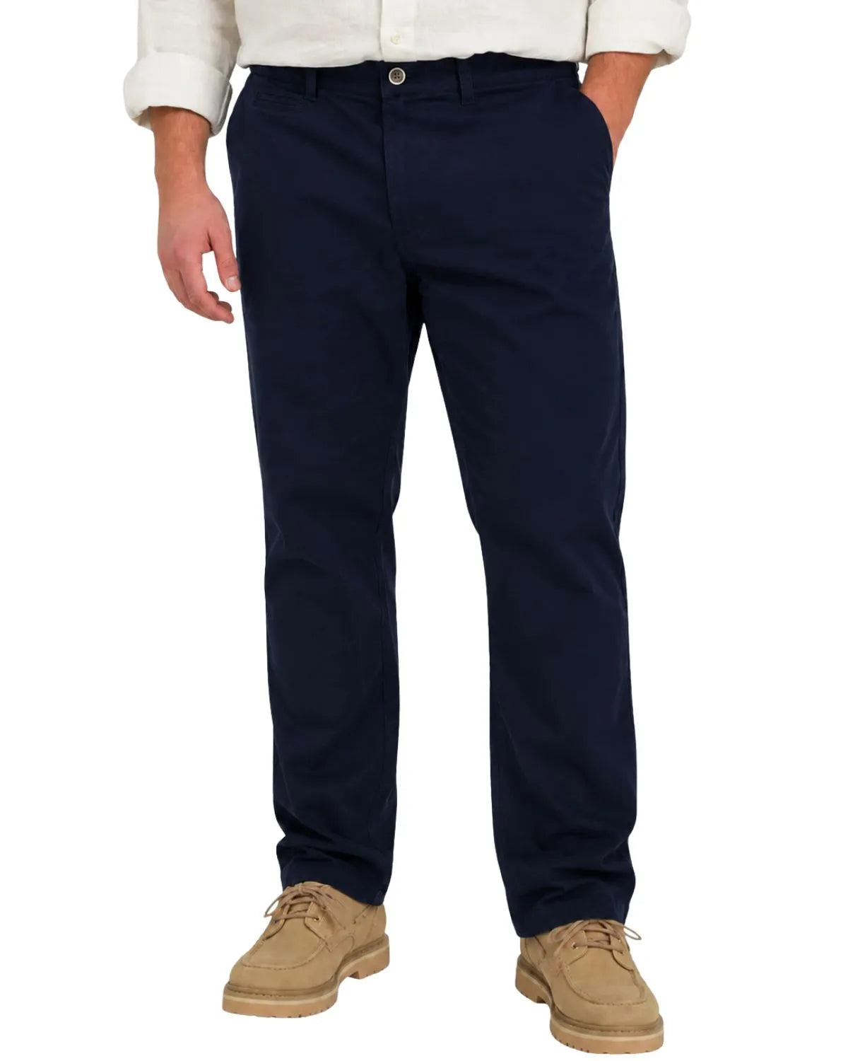 Pánské velké chinos kalhoty Double Urban Outfitters CP-4095 tmavě modré