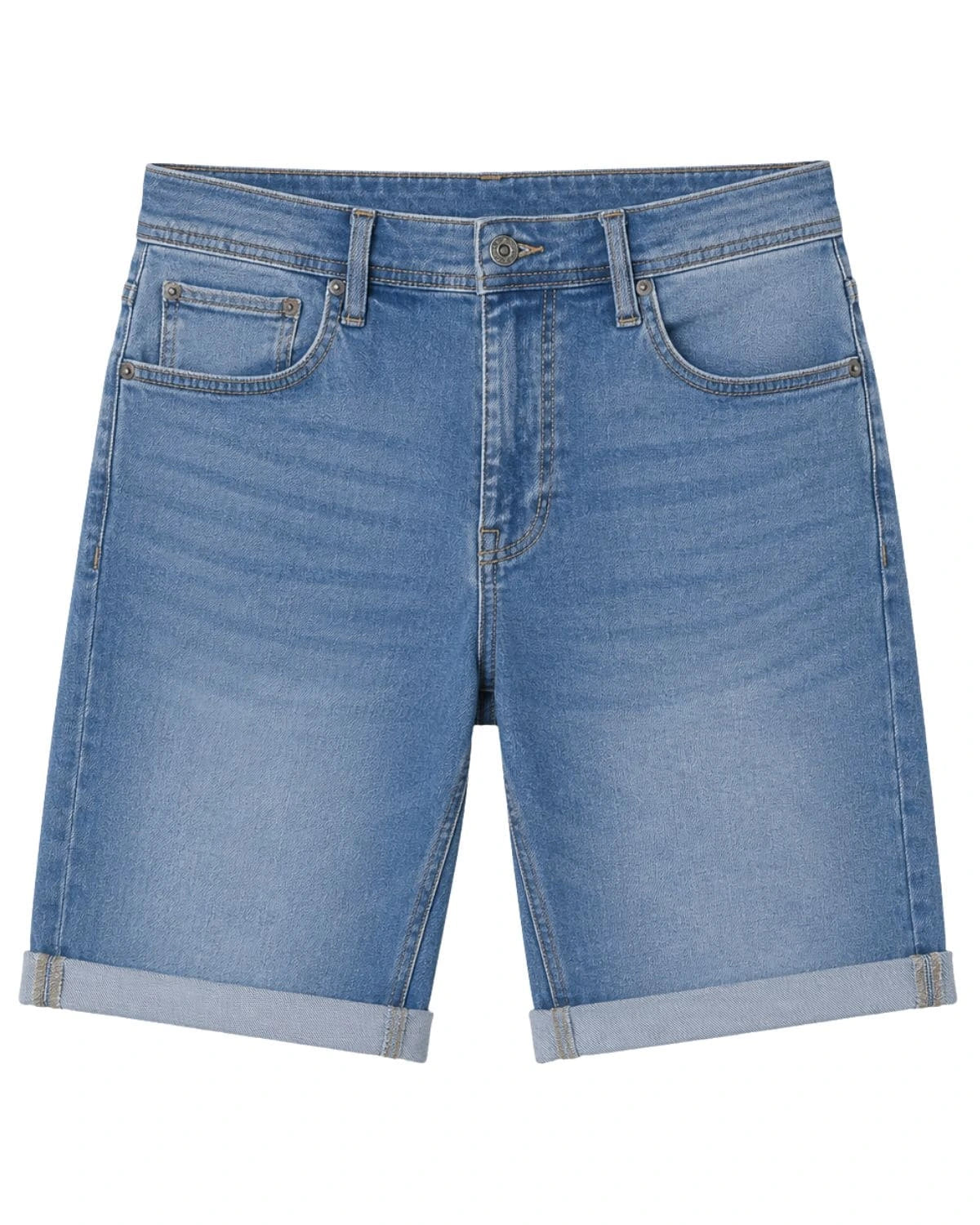 Velké pánské džínové šortky Double Urban Outfitters MJS-7073 modré