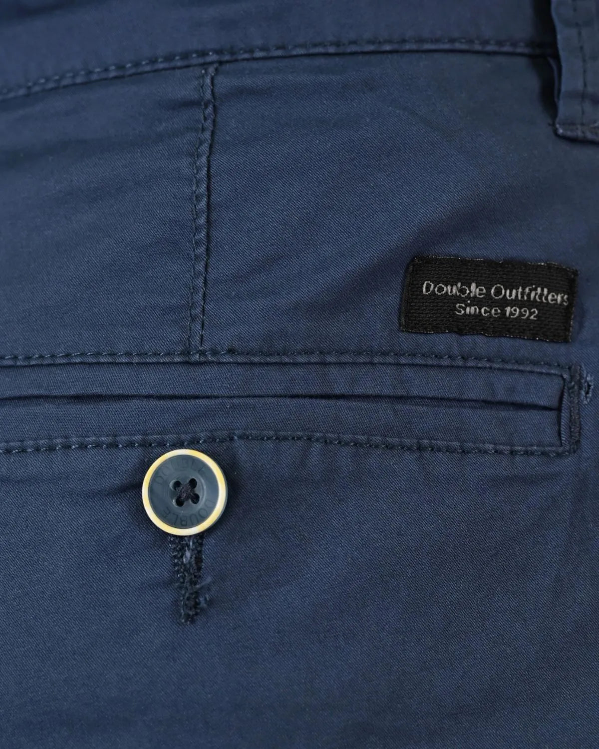 Velké pánské chinos kalhoty Double Urban Outfitters CP-4102 tmavě modré