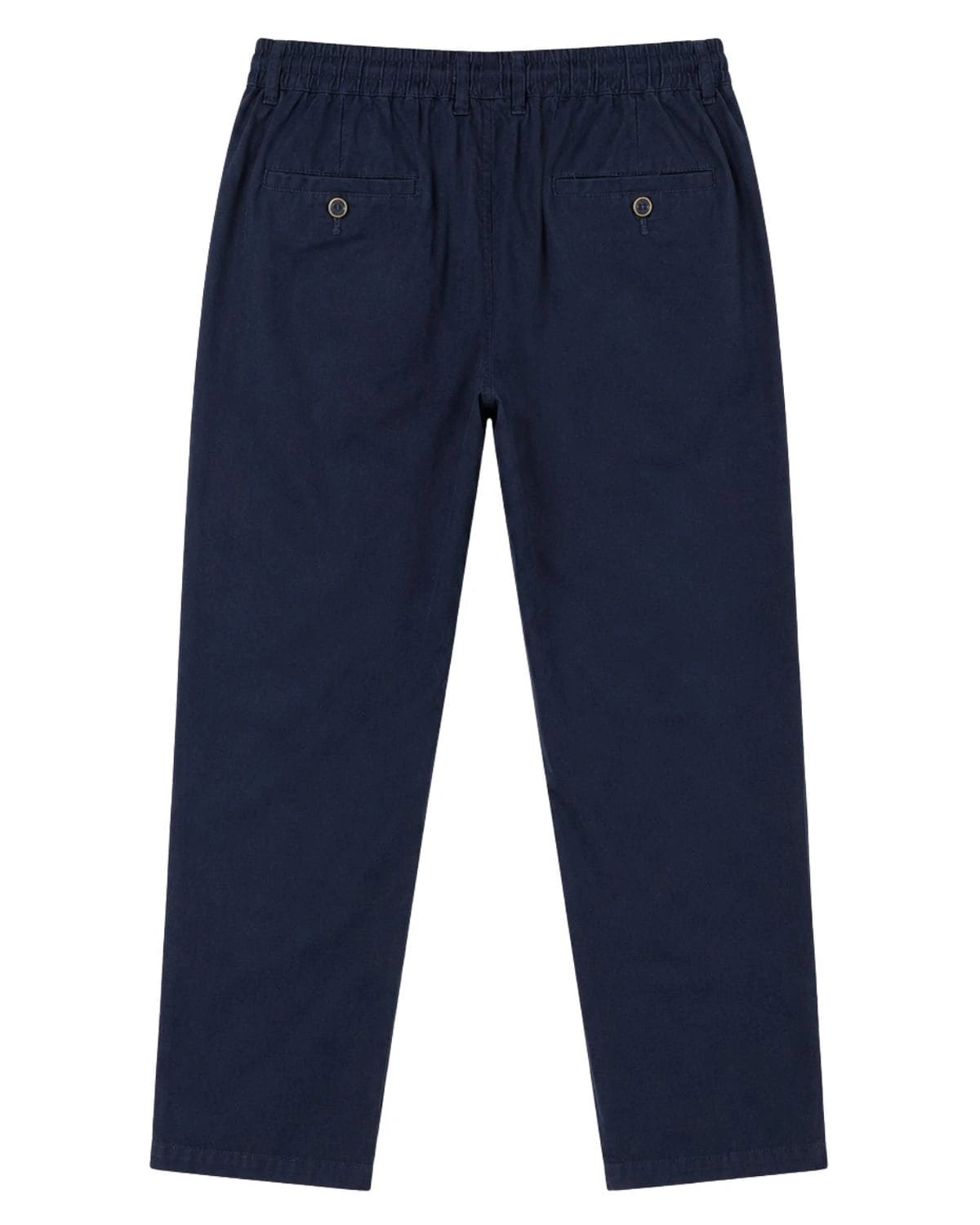 Velké pánské chinos kalhoty Double Urban Outfitters CP-4104 lněné tmavě modré