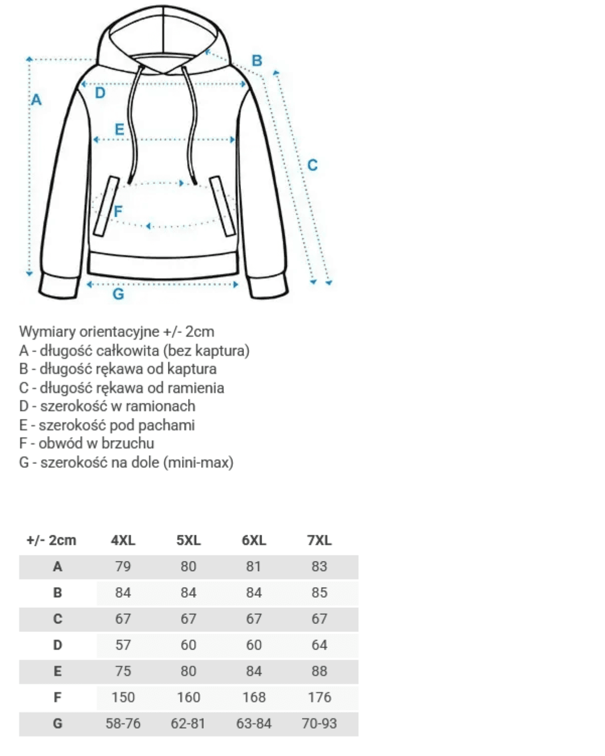 Velká pánská mikina přes hlavu s kapucí Jack &amp; Jones 12294495 světle modrá
