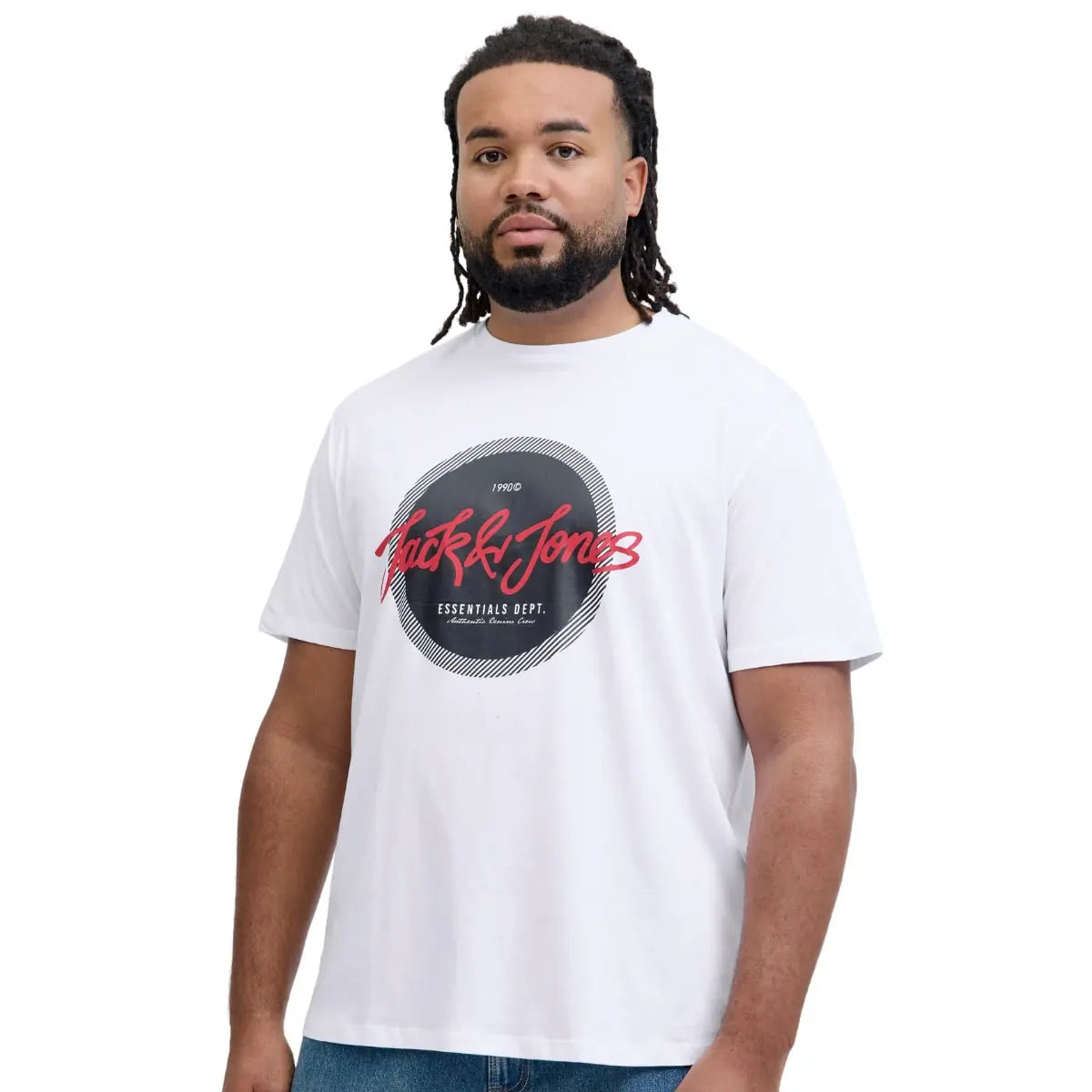 Velké pánské tričko s potiskem 3 ks Jack &amp; Jones 12288470 multi 