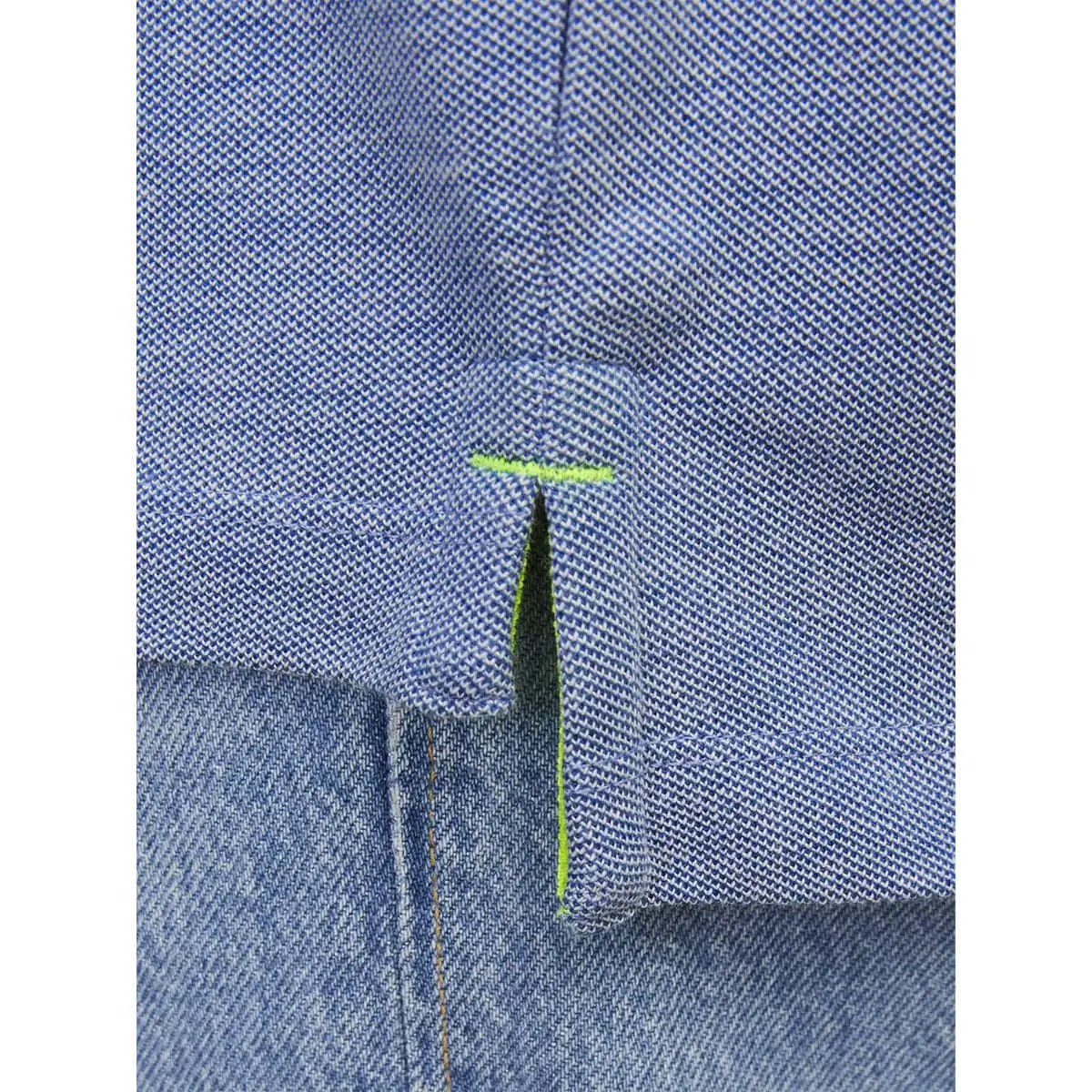 Pánská velká polokošile s límečkem Jack &amp; Jones 12143859 modrá