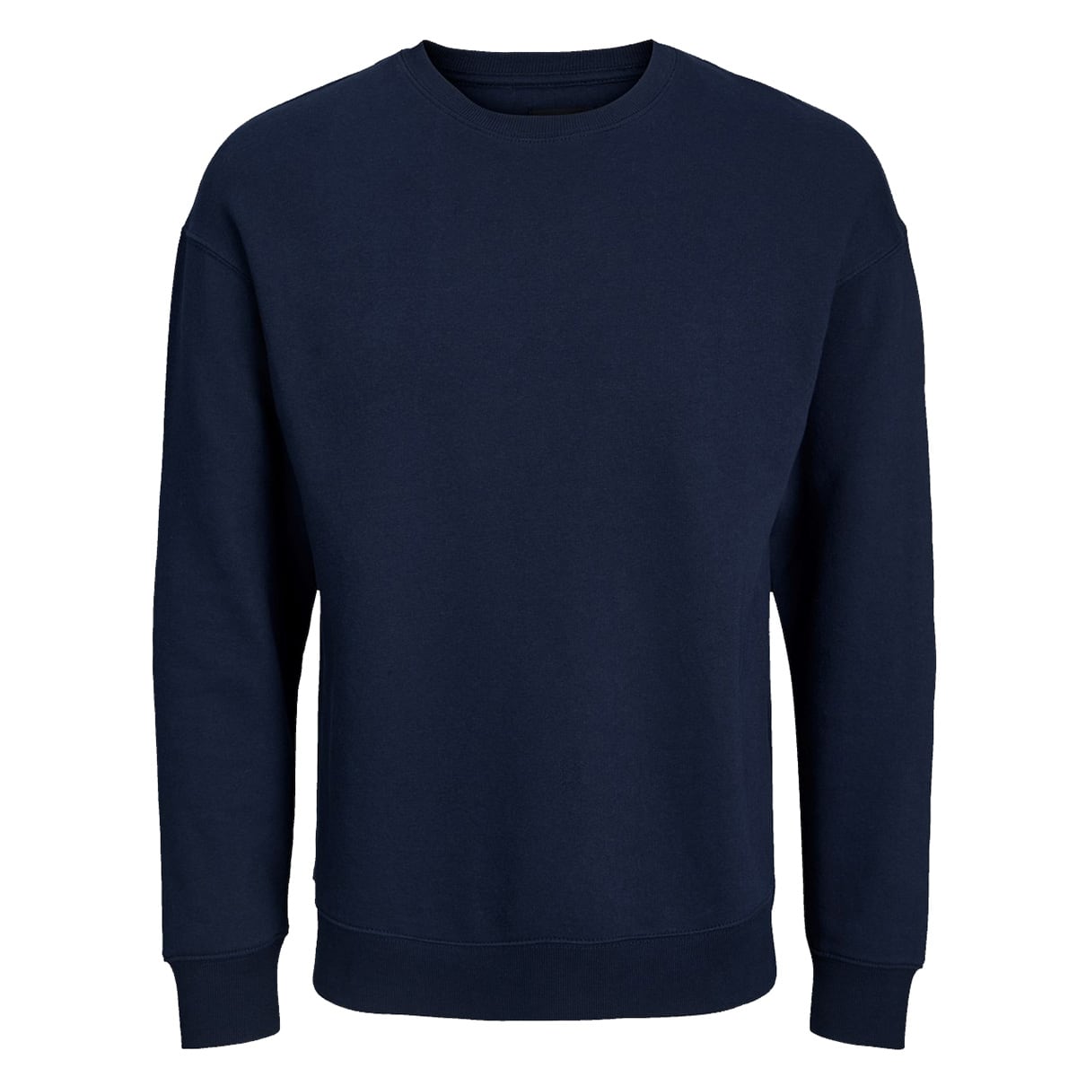 Jack &amp; Jones velká pánská mikina přes hlavu 12250594 tmavě modrá