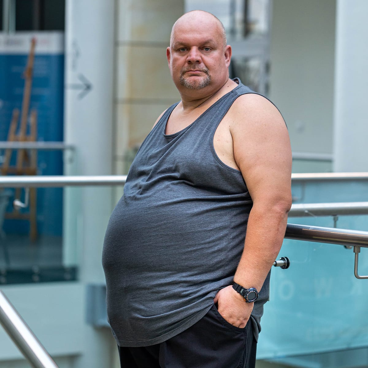 Velké pánské boxerky Duke D555 Fabio tmavě šedé bez ramínek