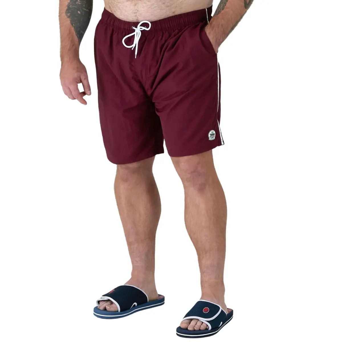 Plavecké šortky Duke D555 Yarrow maroon