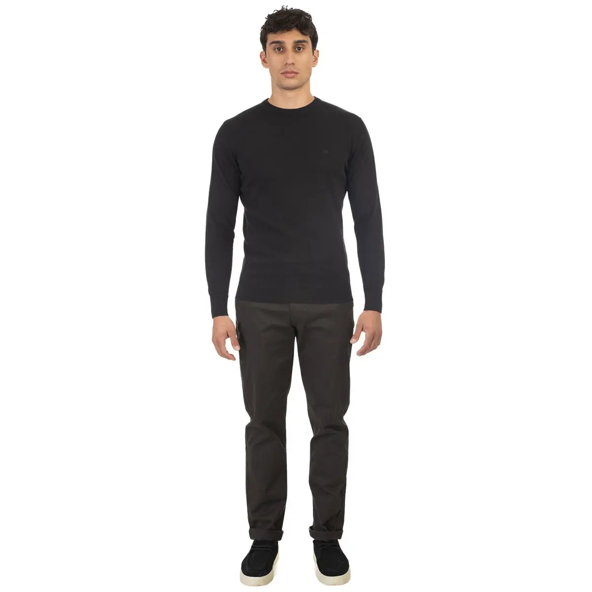 Velké pánské chino kalhoty Double Urban Outfitters CP-4012 tmavě šedé