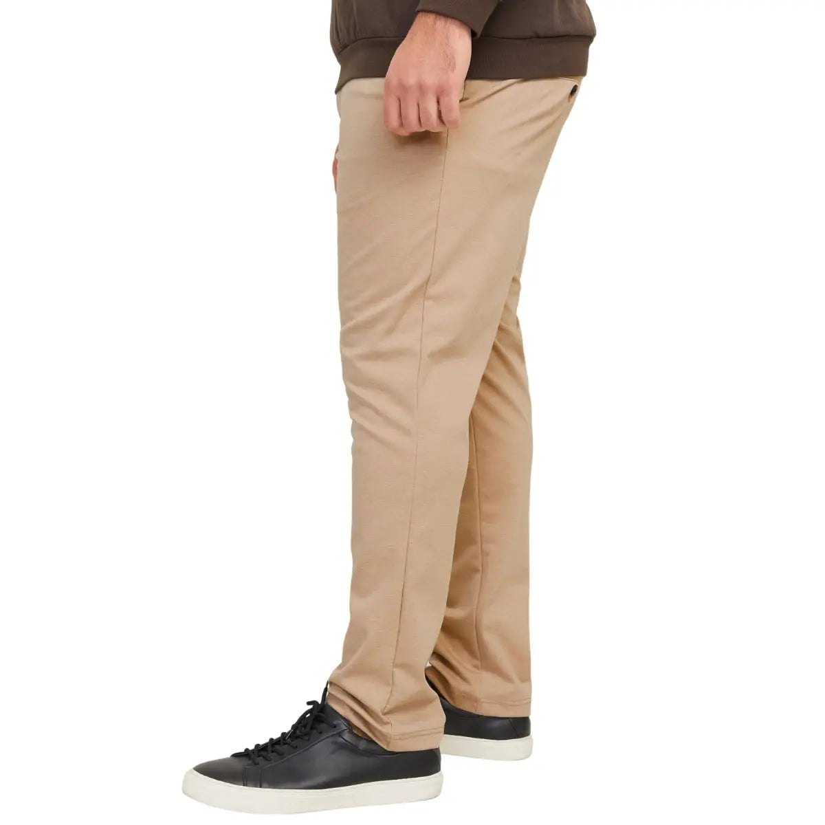 Duże męskie spodnie chinosy Jack &amp; Jones 12250503 beżowe