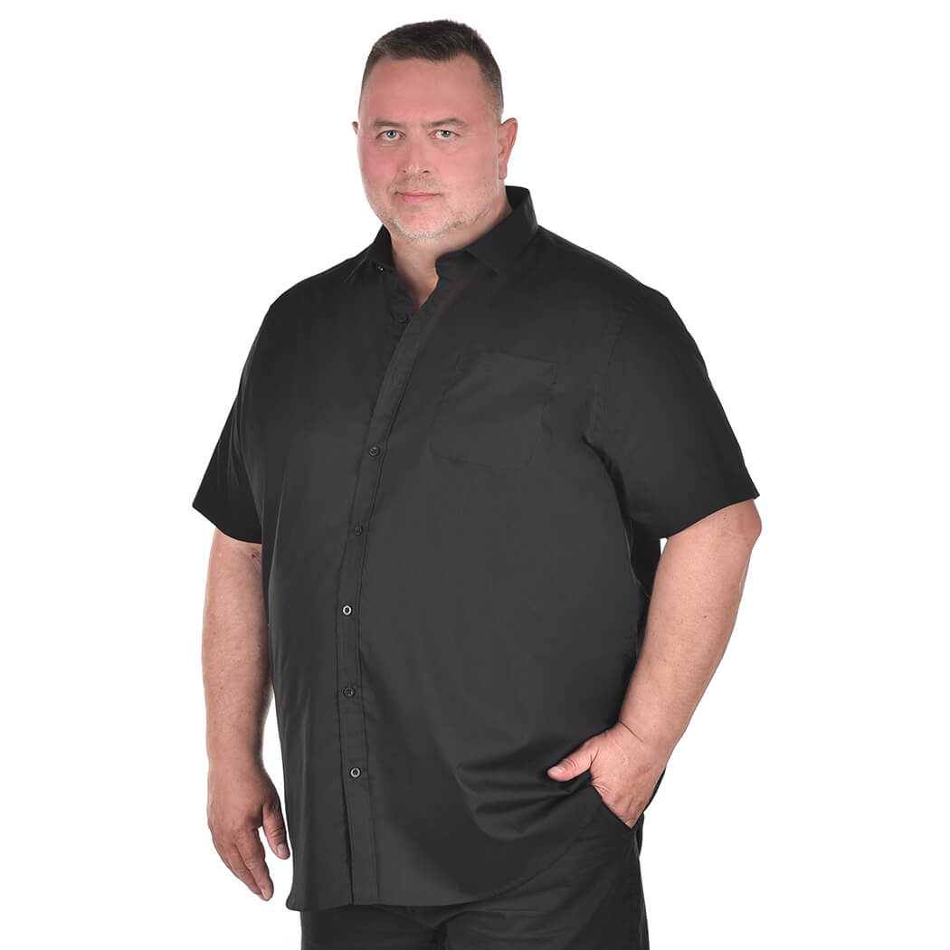 Pánské velké tričko Duke D555 Aeron černé
