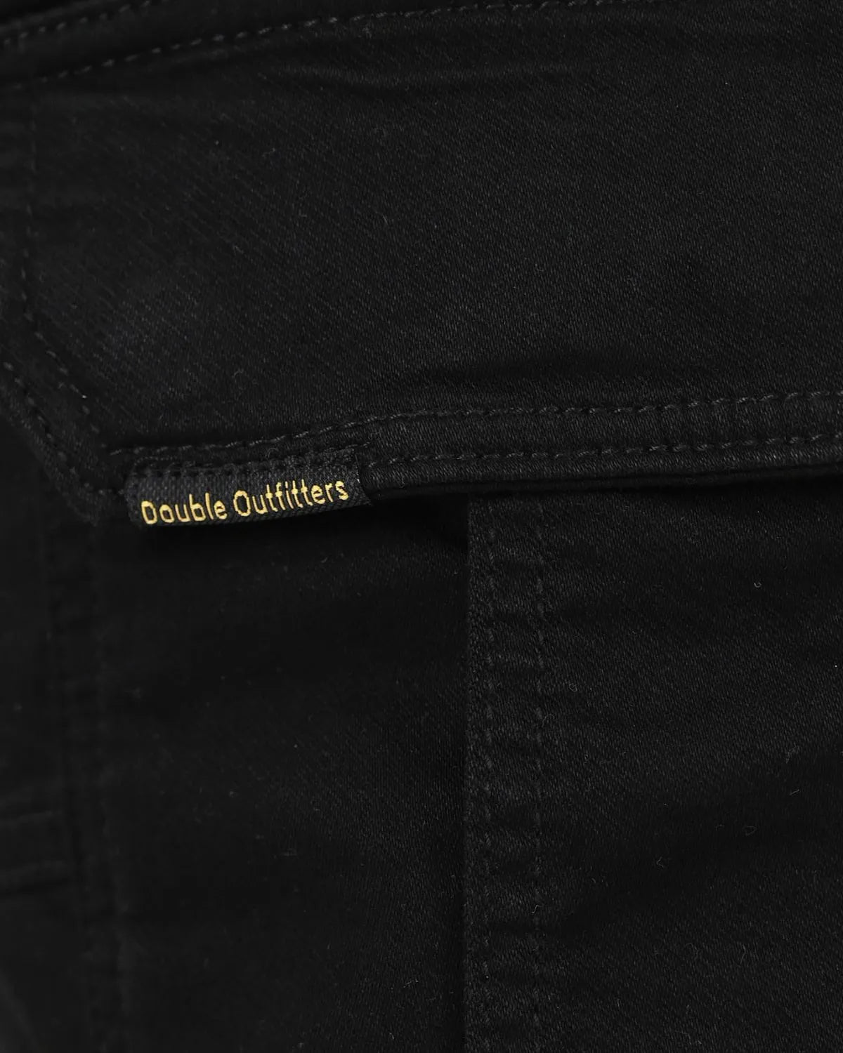 Velké pánské džínové kraťasy bojovky Double Urban Outfitters MSHO-7070 černé