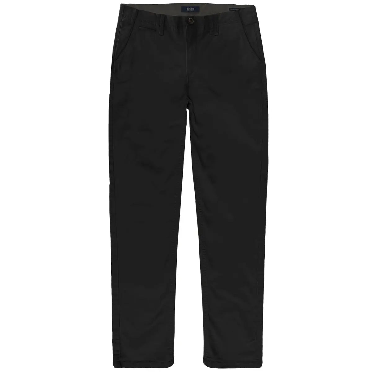 Pánské chino kalhoty rovné nohavice Double Urban Outfitters CP-4080 černé