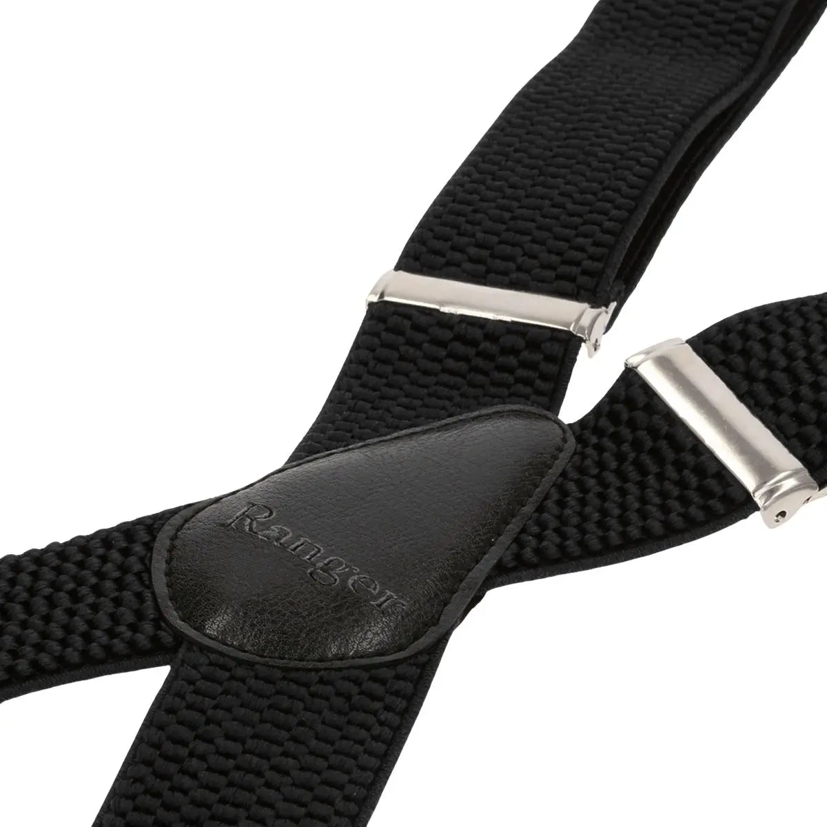 Duże męskie szelki X Ranger 4cm DJ40-001 czarne