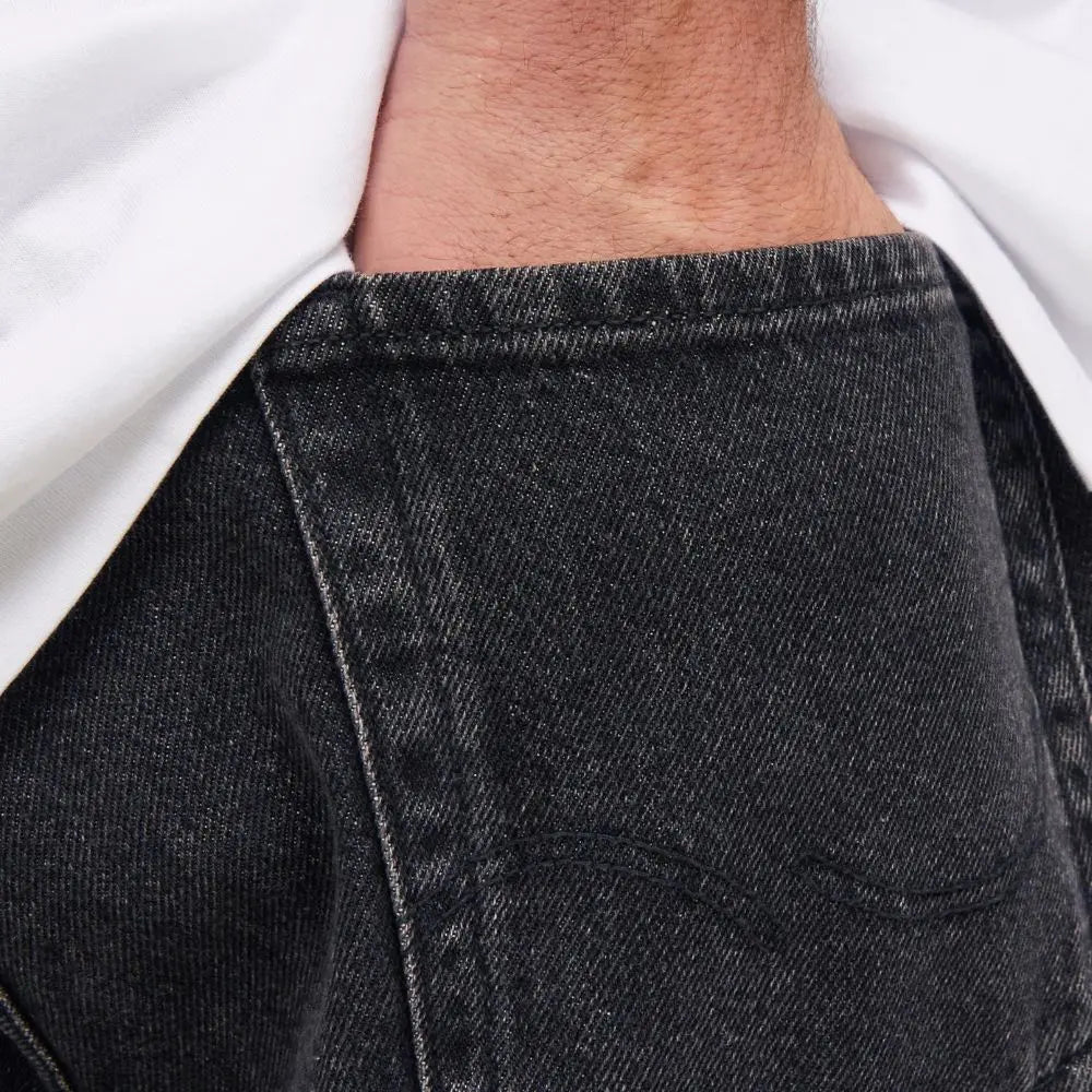 Pánské velké džínové kalhoty Jack &amp; Jones Chris 12254874 černé