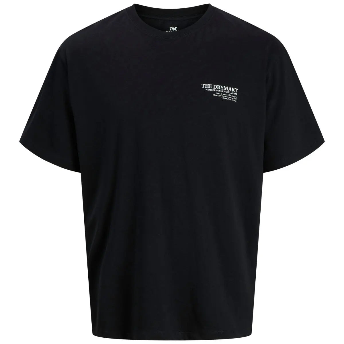 Velká pánská trička s velkým potiskem na zádech 3 kusy Jack &amp; Jones 12285056 černá/bílá/bílá