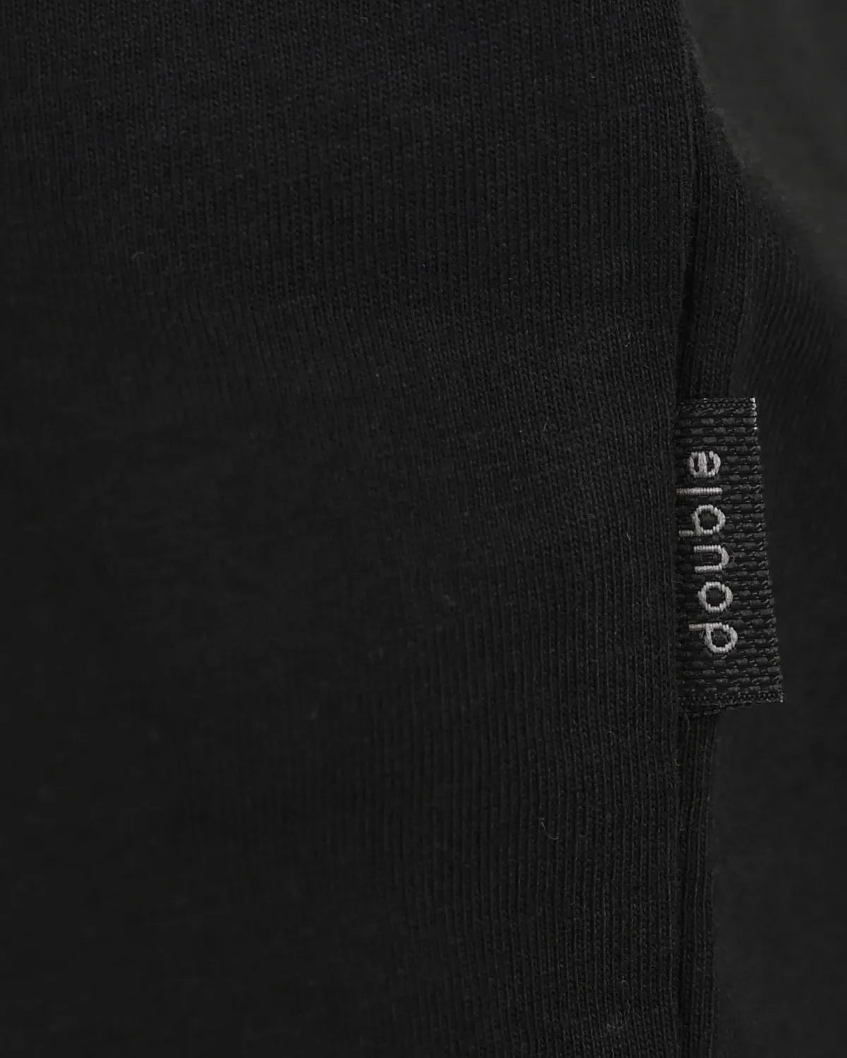 Pánské tričko Double Urban Outfitters TS-9131 velká velikost krátký rukáv černé