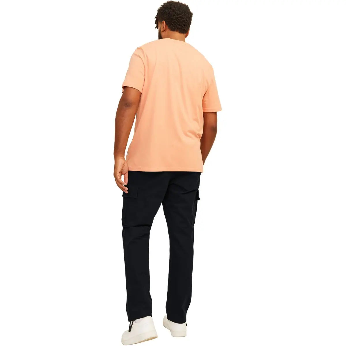 Velké pánské cargo kalhoty Jack &amp; Jones 12264152 černé