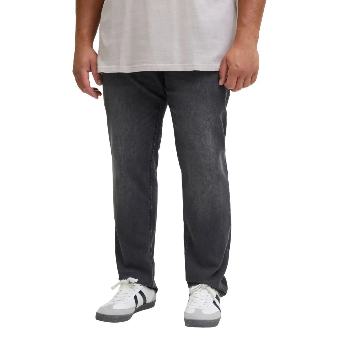 Velké pánské jeansové kalhoty Jack &amp; Jones 12288381 černé