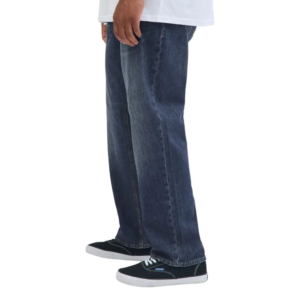Velké pánské džíny Jack &amp; Jones 12284620 kalhoty tmavě modré