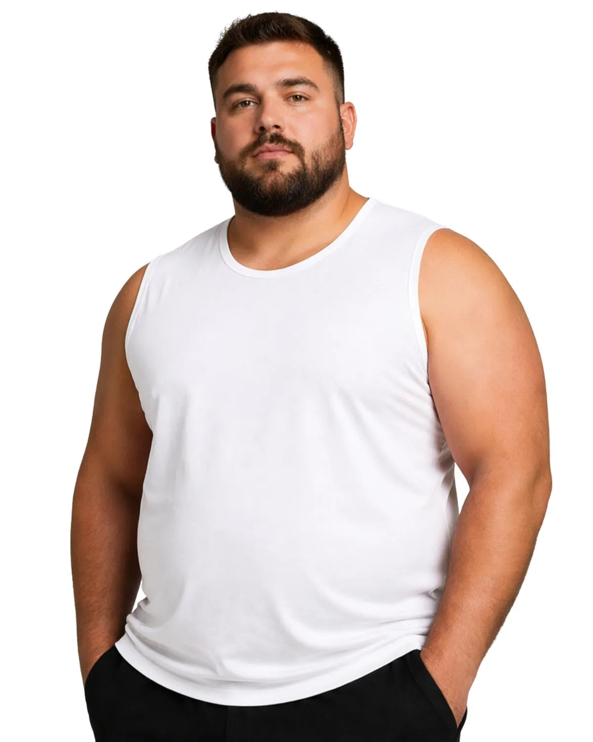 Adamo pánské boxerky velké 129410-100 bílá