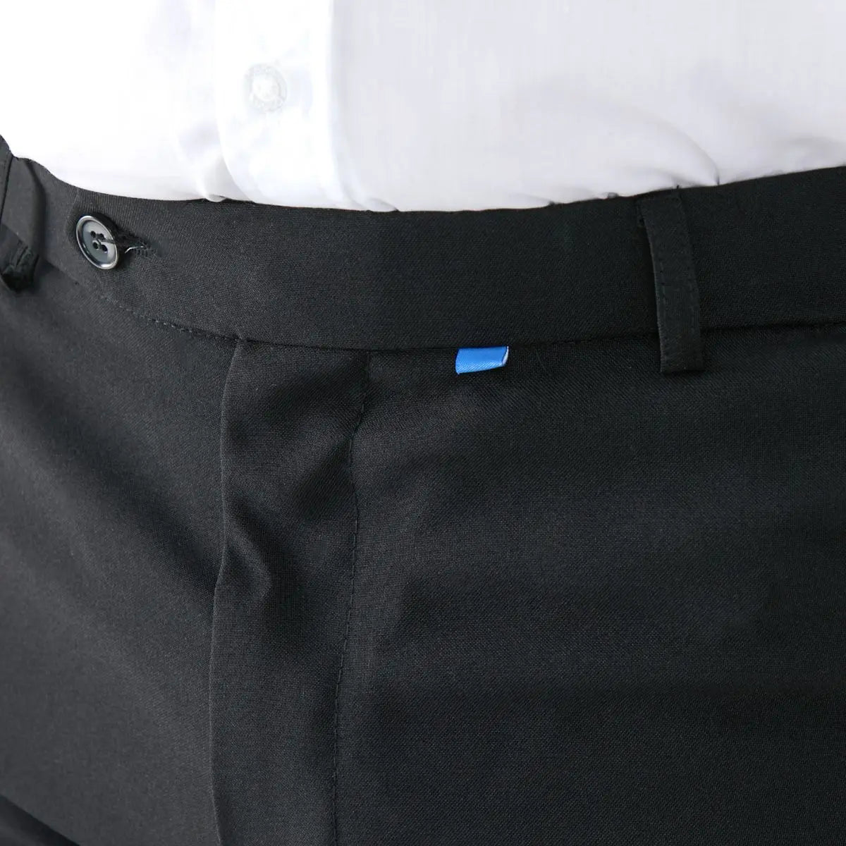 Velké pánské elegantní společenské kalhoty Duke D555 Max černé
