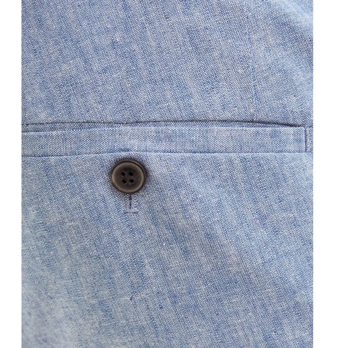 Pánské chinos kalhoty s lnem Jack &amp; Jones 12278727 modré