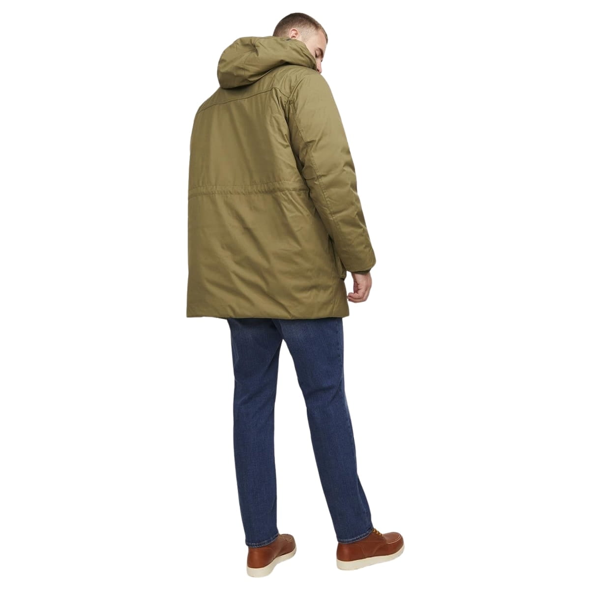 Velké pánské džínové kalhoty Jack &amp; Jones 12153646 tmavě modré
