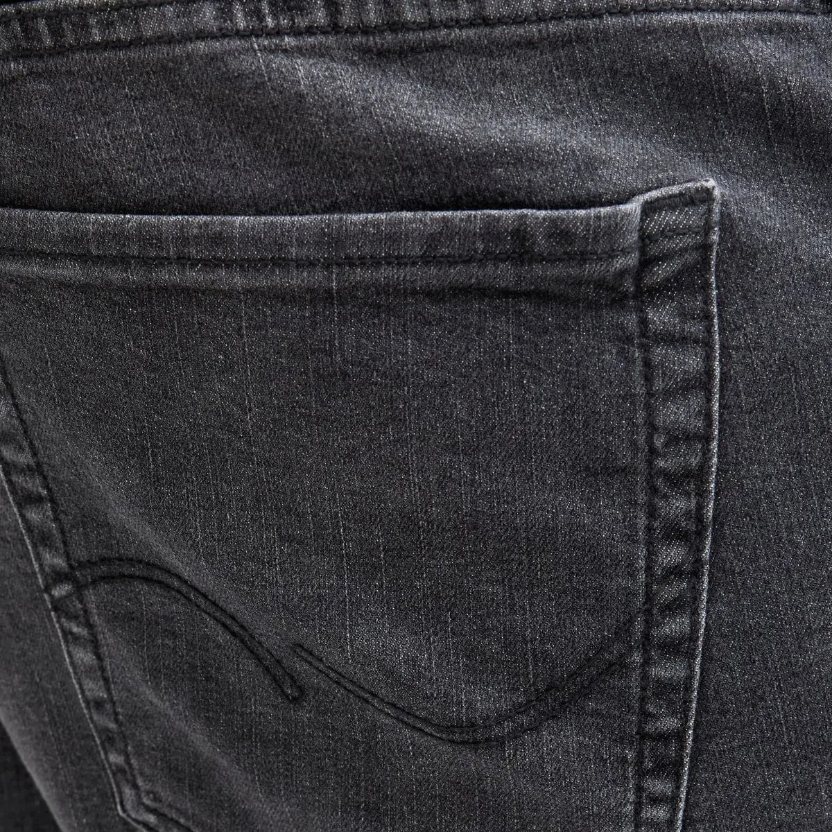 Velké pánské jeansové kalhoty Jack &amp; Jones 12288381 černé