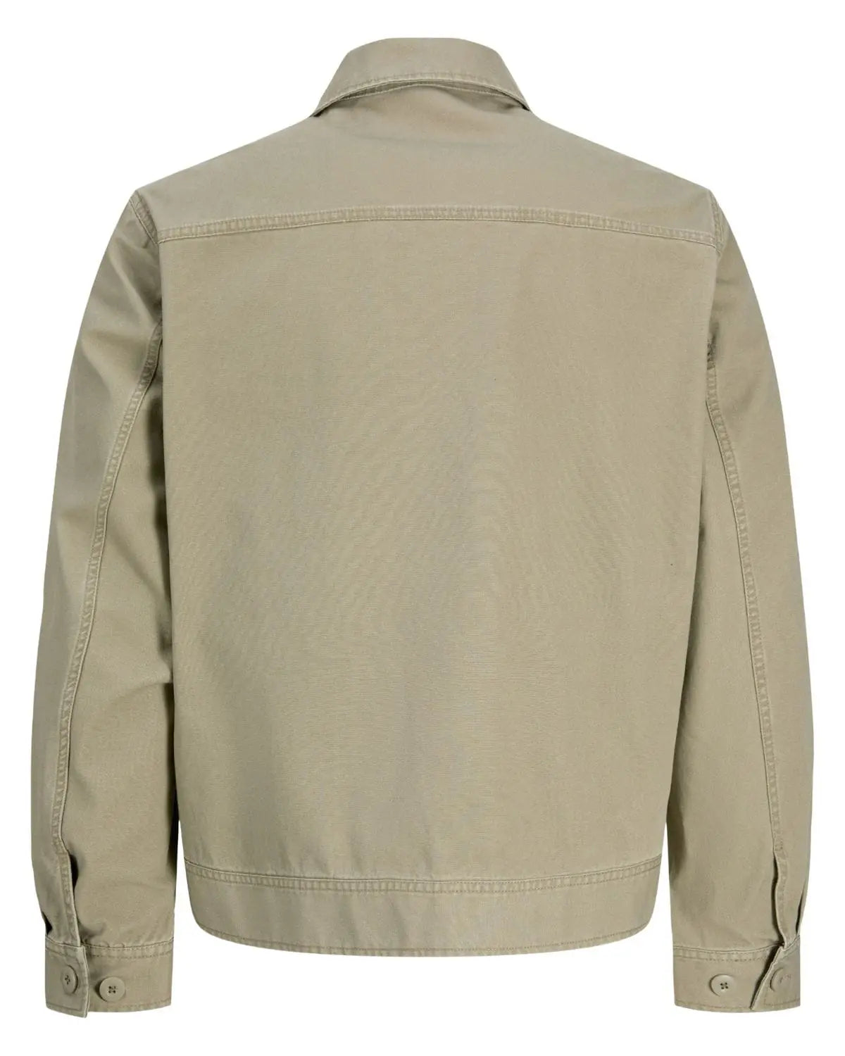 Velká pánská lehká přechodová bunda s límcem Jack &amp; Jones 12294853 khaki