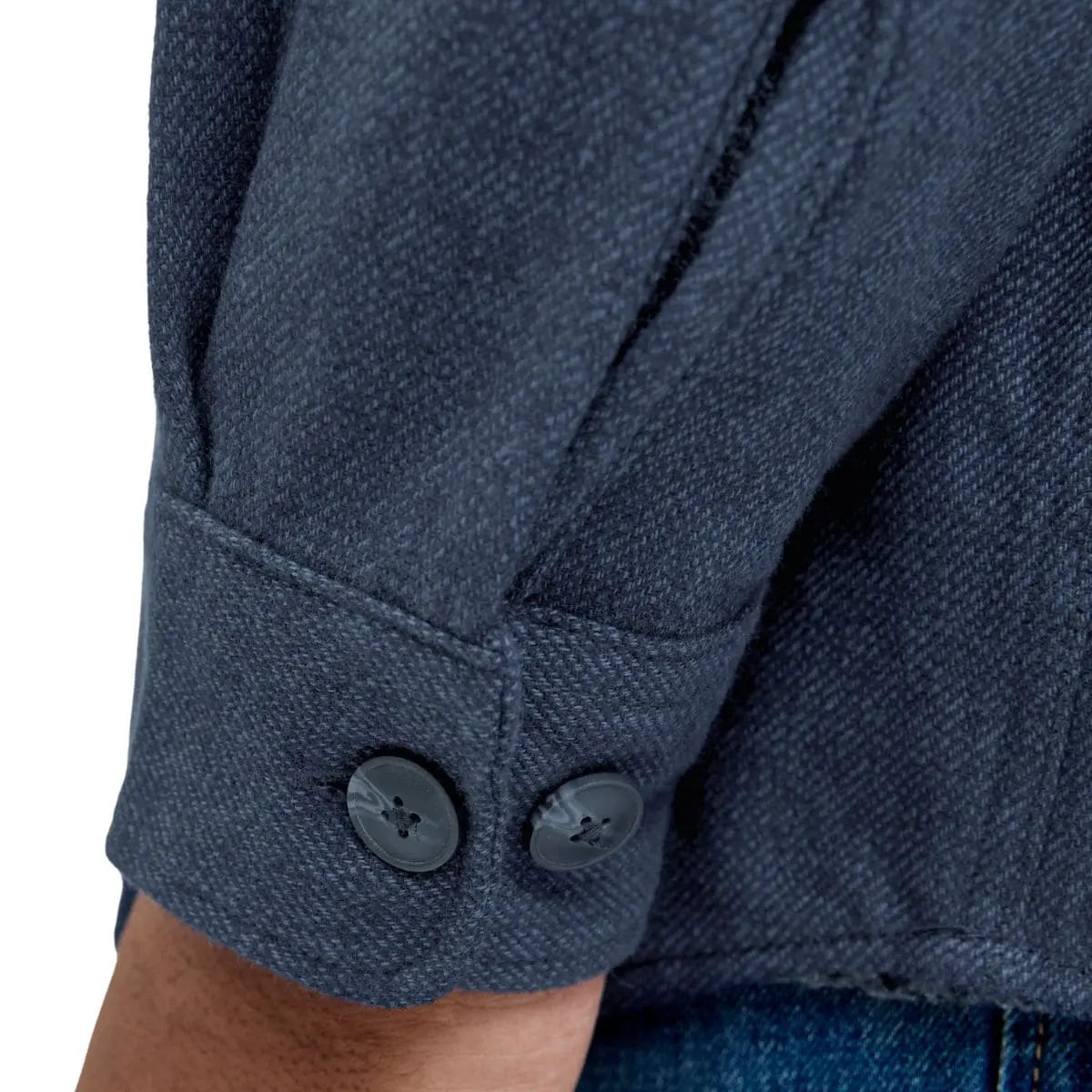Velká pánská košile s dlouhým rukávem Jack &amp; Jones 12288192 tmavě modrá