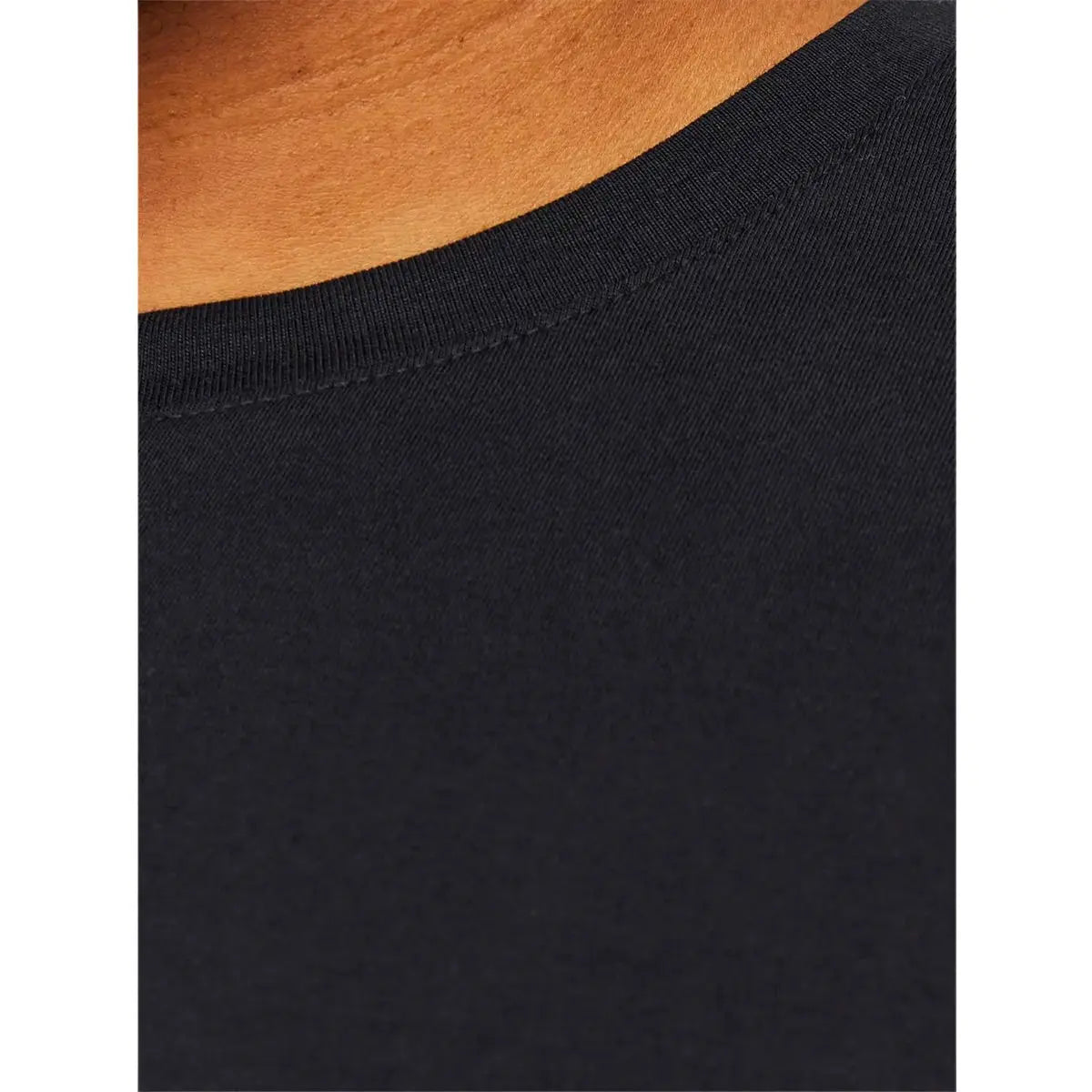Velké pánské tričko s nápisy Jack &amp; Jones 12243630 černé