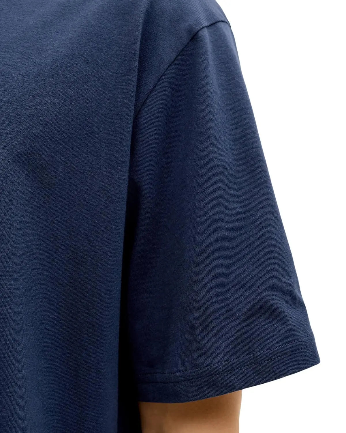 Velké pánské tričko se stylovým potiskem Jack &amp; Jones 12295986 tmavě modré