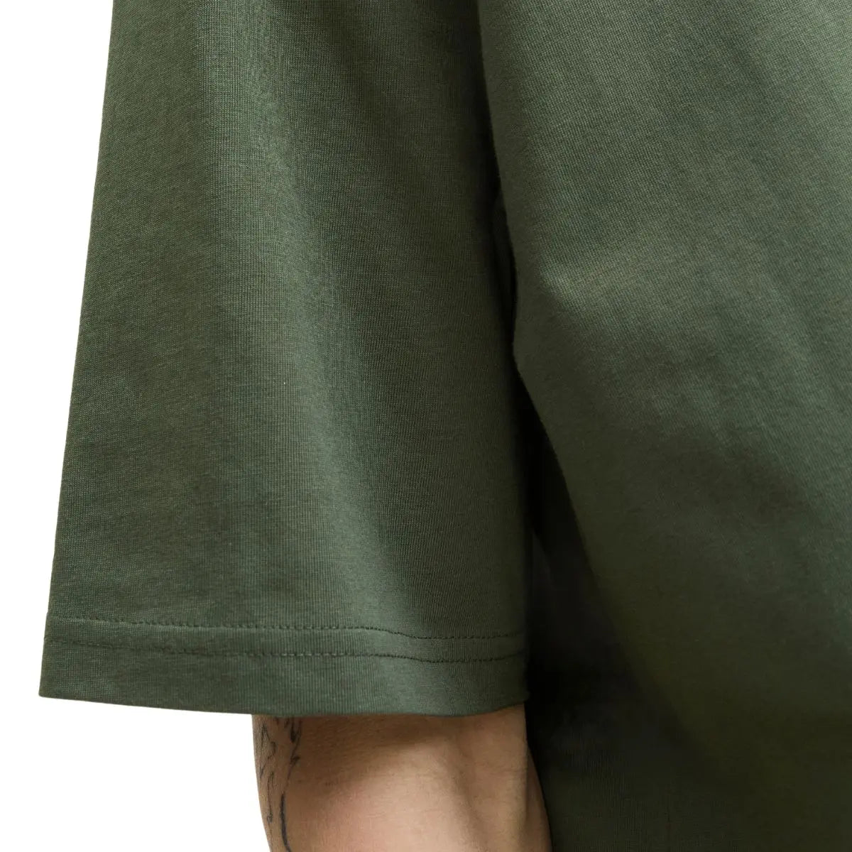 Velké pánské tričko s potiskem krátký rukáv Jack &amp; Jones 12279591  tmavě zelená