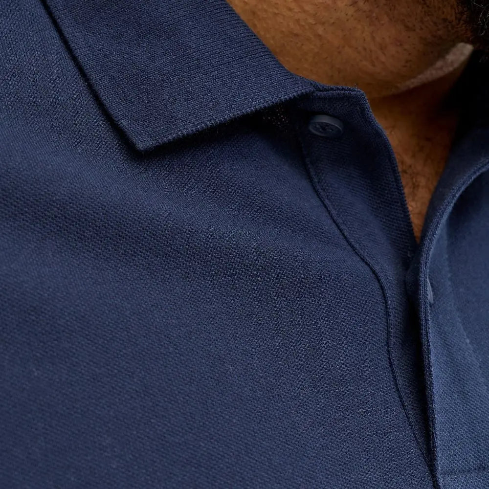 Velká pánská polokošile s límečkem Jack &amp; Jones 12295974 tmavě modrá