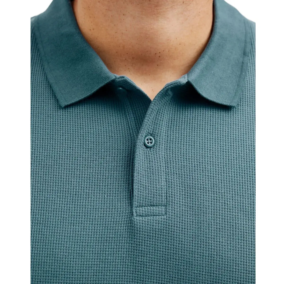 Velké pánské tričko s límečkem Jack &amp; Jones 12274980 modré