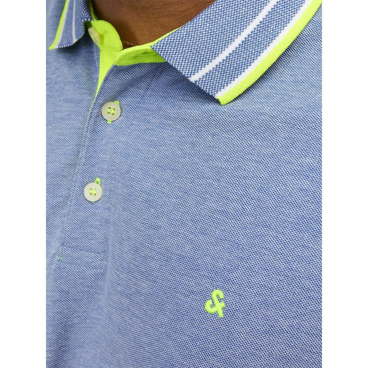 Pánská velká polokošile s límečkem Jack &amp; Jones 12143859 modrá