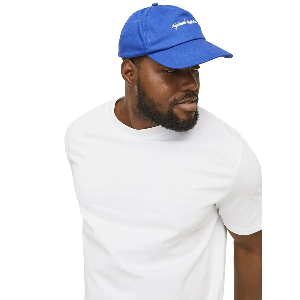 Pánské velké hladké tričko Jack &amp; Jones s krátkým rukávem 12250623 bílé