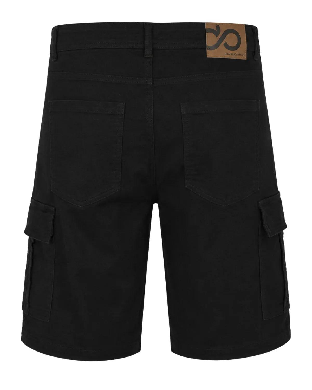 Velké pánské džínové kraťasy bojovky Double Urban Outfitters MSHO-7070 černé