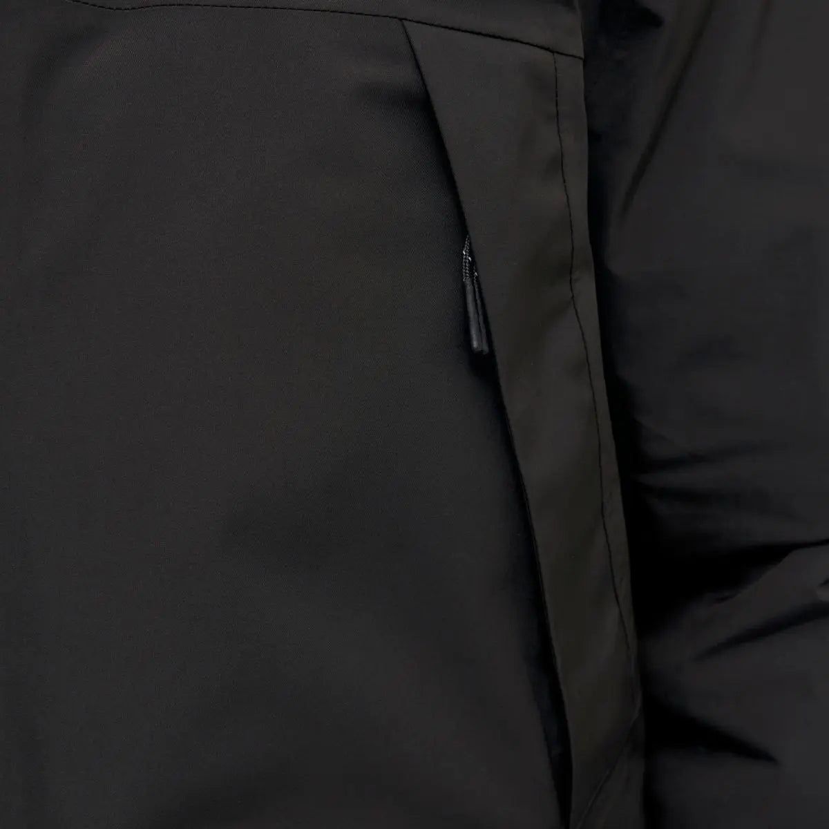 Velká pánská bunda s kapucí parka Jack &amp; Jones 12284372 černá