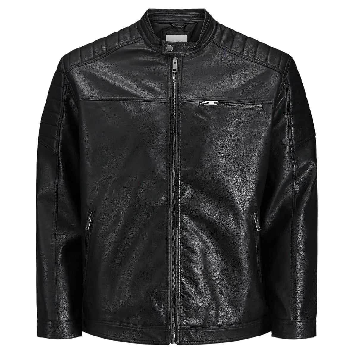 Pánská velká módní bunda Jack &amp; Jones 12172908 černá