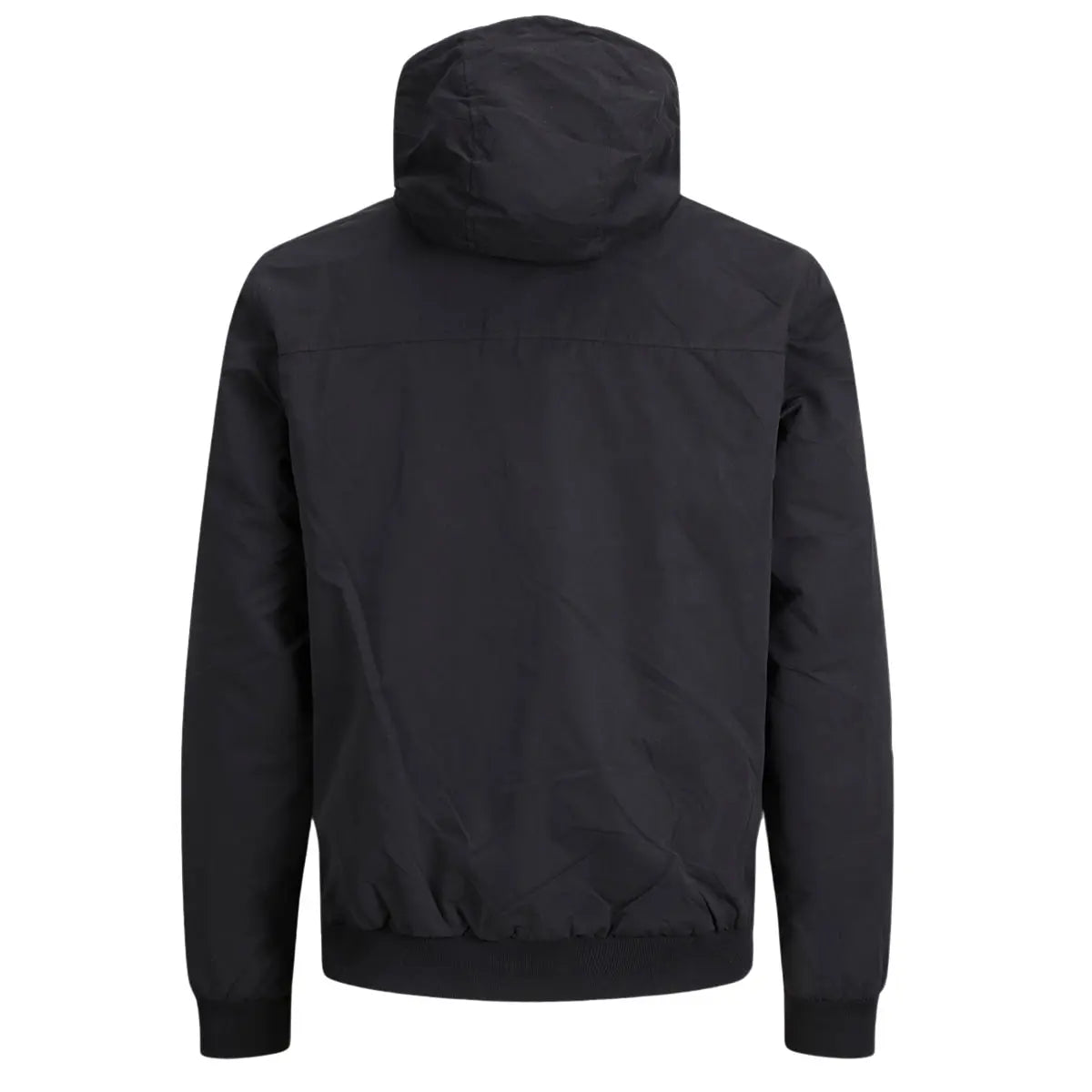 Velká pánská přechodová bunda s kapucí Jack &amp; Jones 12243517 černá