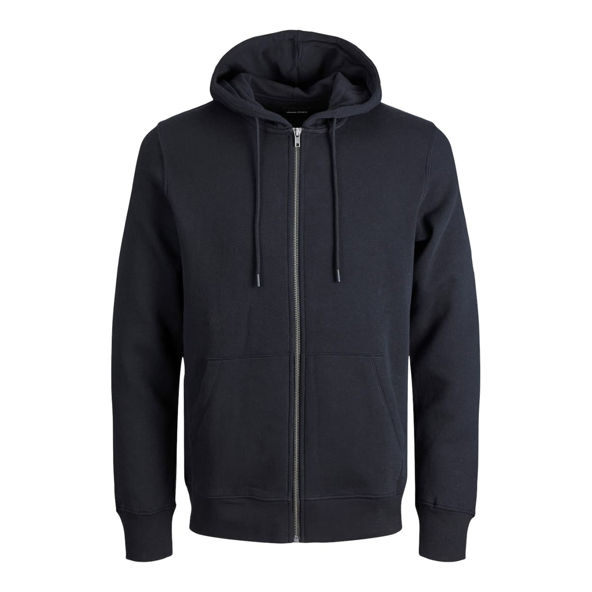 Pánská velká mikina na zip Jack &amp; Jones 12250596 černá