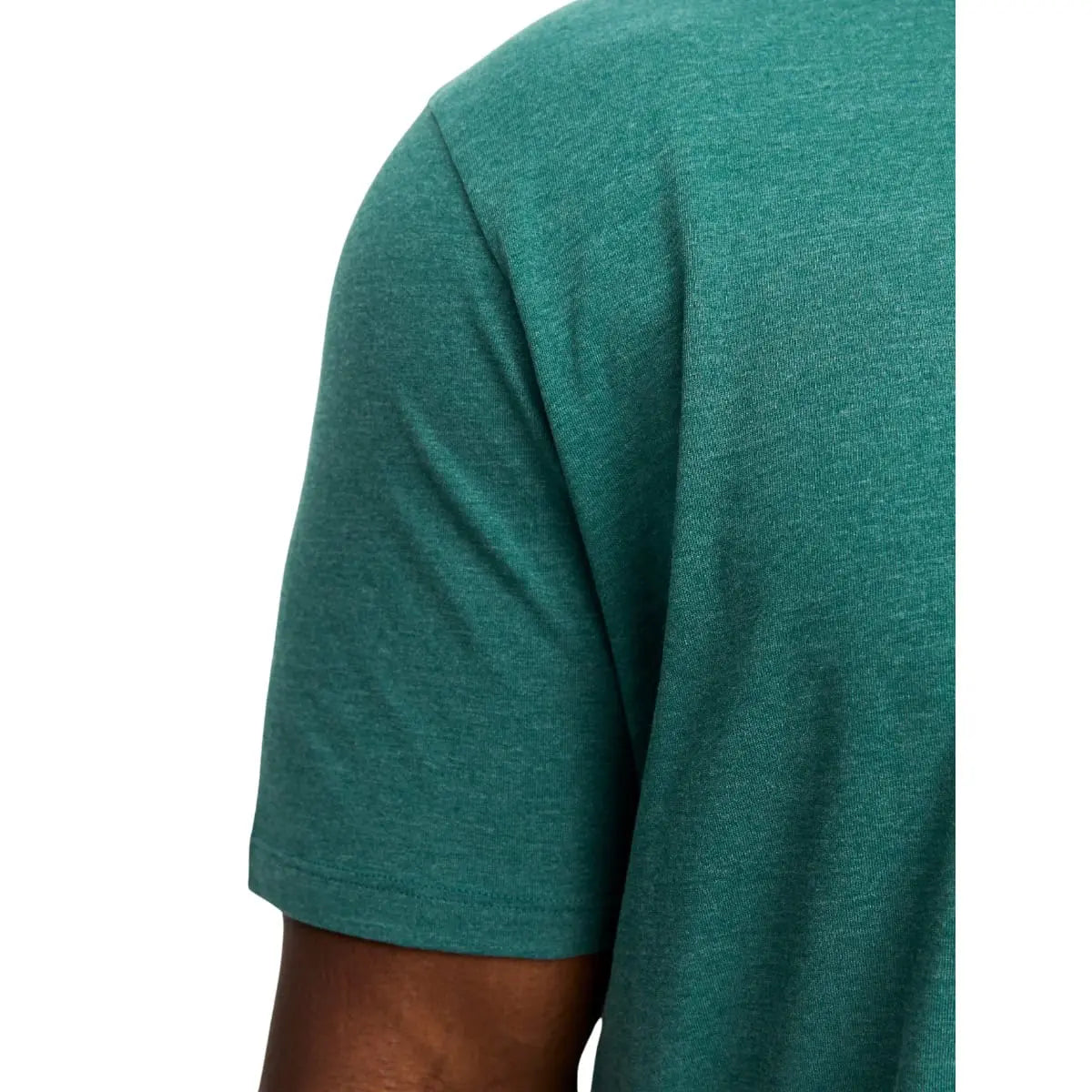 Velké pánské tričko s krátkým rukávem hladké Jack &amp; Jones 12229640 mořská