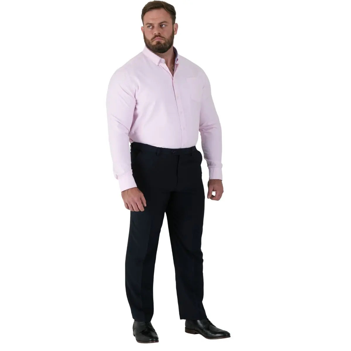 Velké pánské elegantní společenské kalhoty Duke D555 Max tmavě modrá