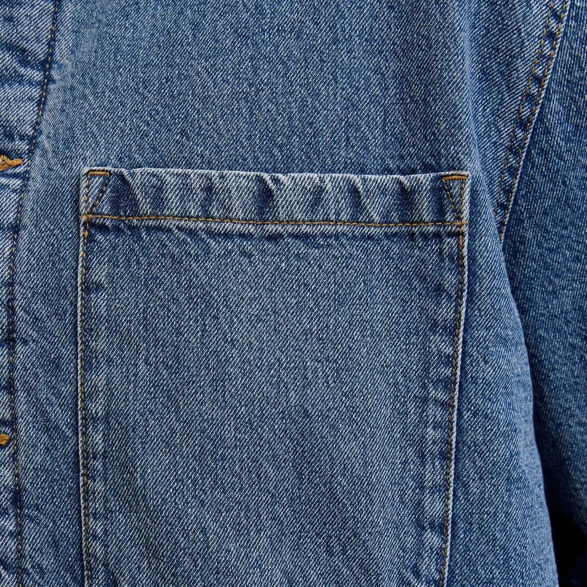 Velká pánská zateplená džínová bunda Jack &amp; Jones 12286912 modrá