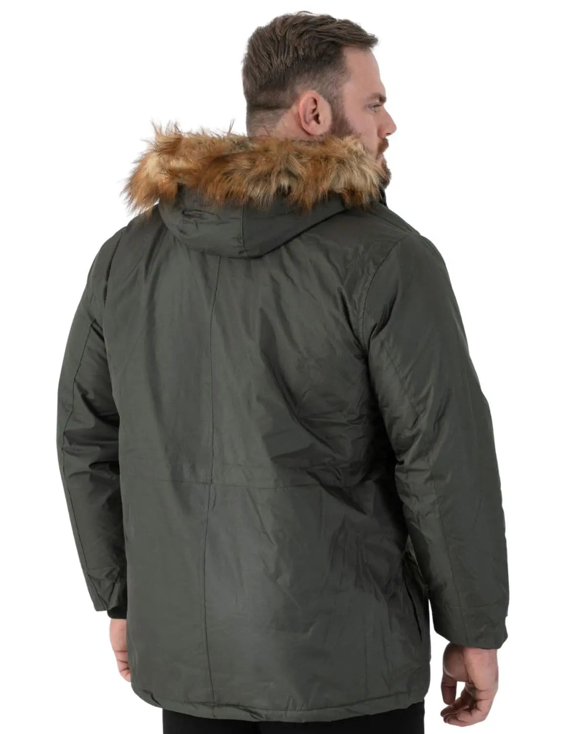 Velká podzimní/zimní bunda Duke Lovett khaki
