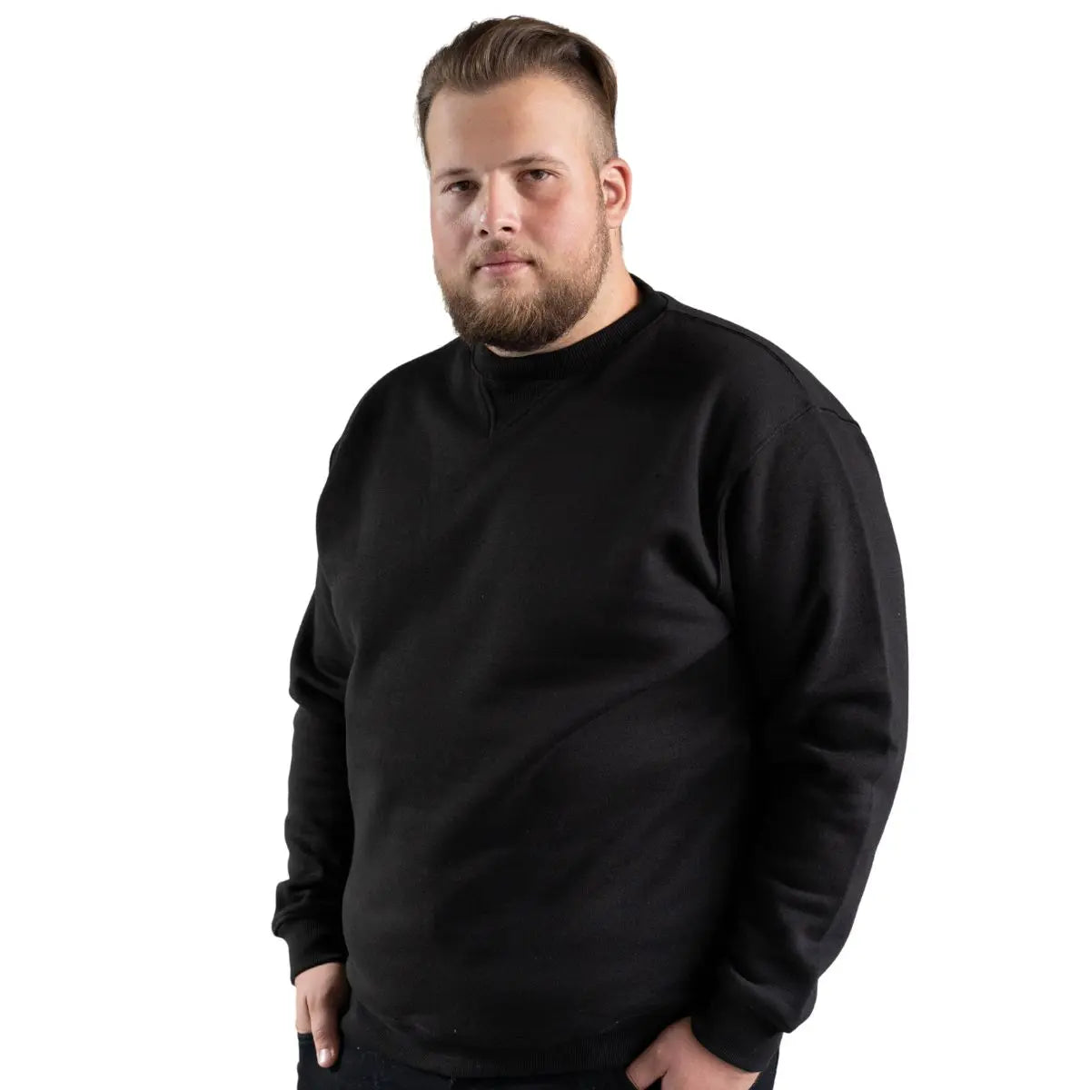 Duke Rockford Sweat Classic velká pánská mikina černá