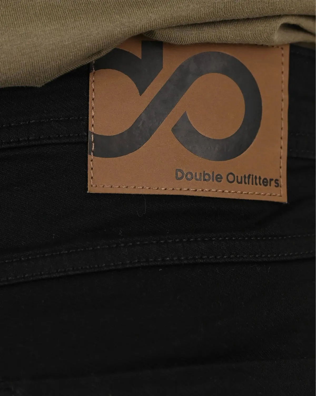 Velké pánské džínové kraťasy bojovky Double Urban Outfitters MSHO-7070 černé