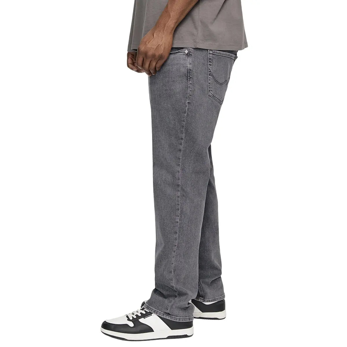 Velké pánské džíny Jack &amp; Jones 12277691 světle šedé